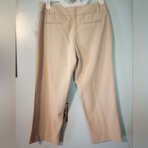 Daisy Fuentes dressy tan capris - Picture 3 of 9